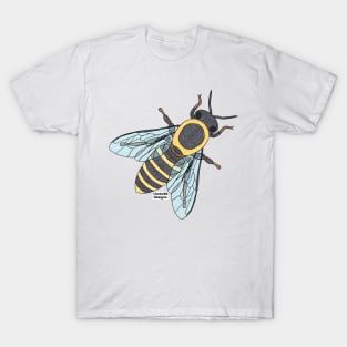 Crochet Honeybee T-Shirt